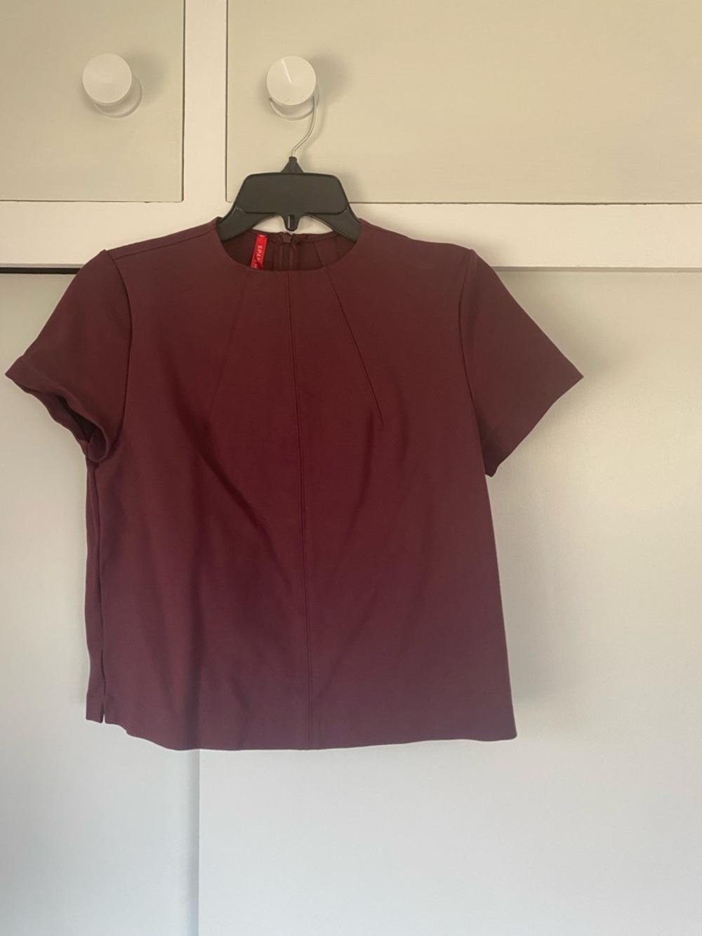 Spanx The Perfect Funnel Top in Burgundy